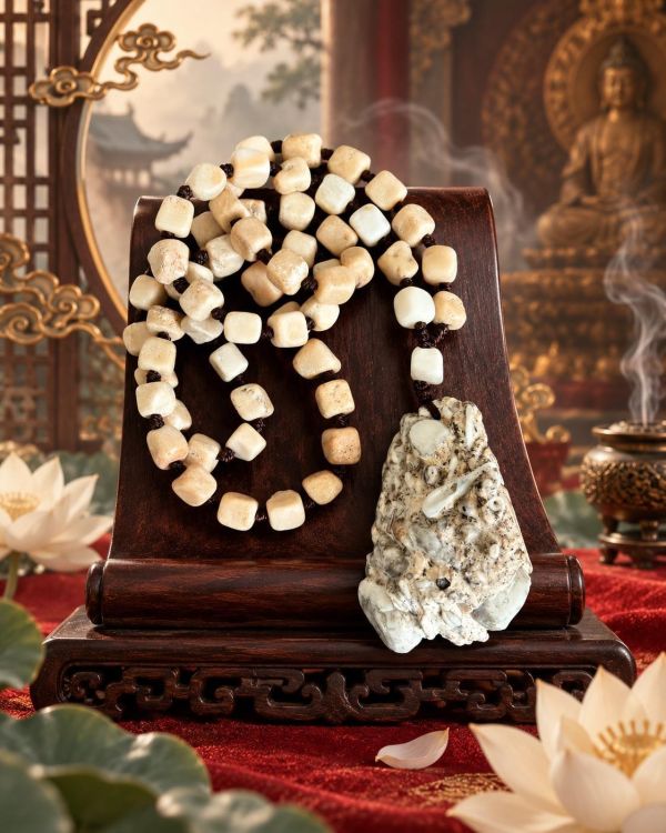 【泰國龍宮舍利】靈骨摳珠項鏈 (體驗價) 龍宮舍利
