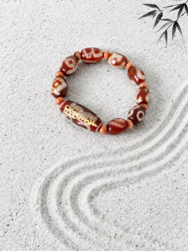 阿贊森老師加持【招財天珠】（隨機出貨） 天珠