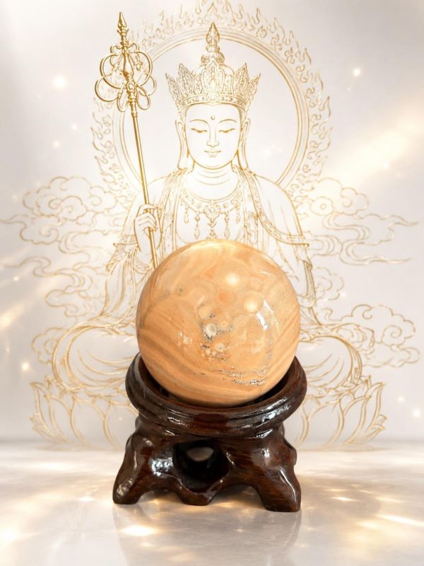【泰國龍宮舍利】摩尼寶珠(含底座) 龍宮舍利