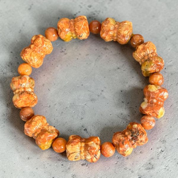 【泰國龍宮舍利】九轉蓮花手鏈 財寶舍利