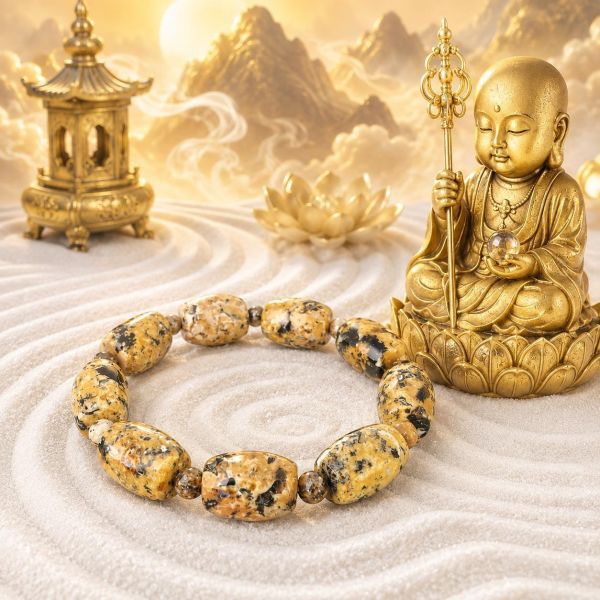 【泰國龍宮舍利】黑龍洞轉金靈骨舍利手鏈 (附台大國際寶石鑑定所證書) 黑龍洞靈骨舍利