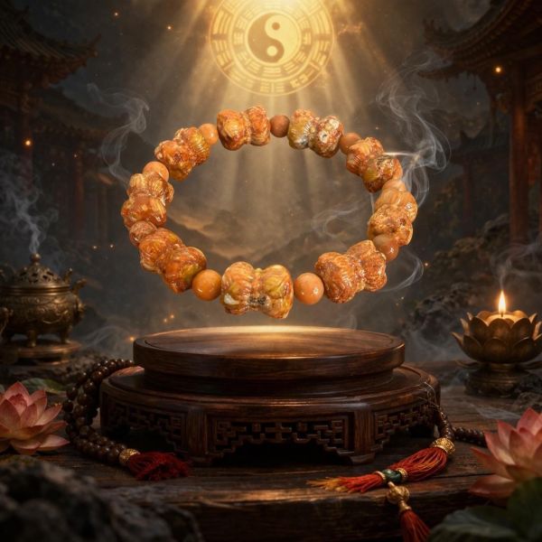 【泰國龍宮舍利】九轉蓮花手鏈 泰國龍宮舍利