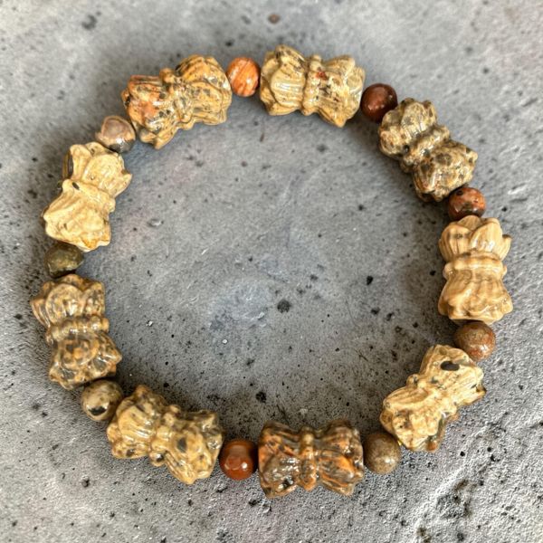 【泰國龍宮舍利】九轉蓮花手鏈 靈骨舍利手鏈