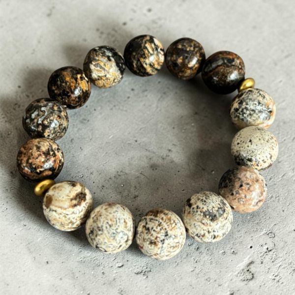 【泰國龍宮舍利】太極黑白靈骨手鏈 龍宮舍利