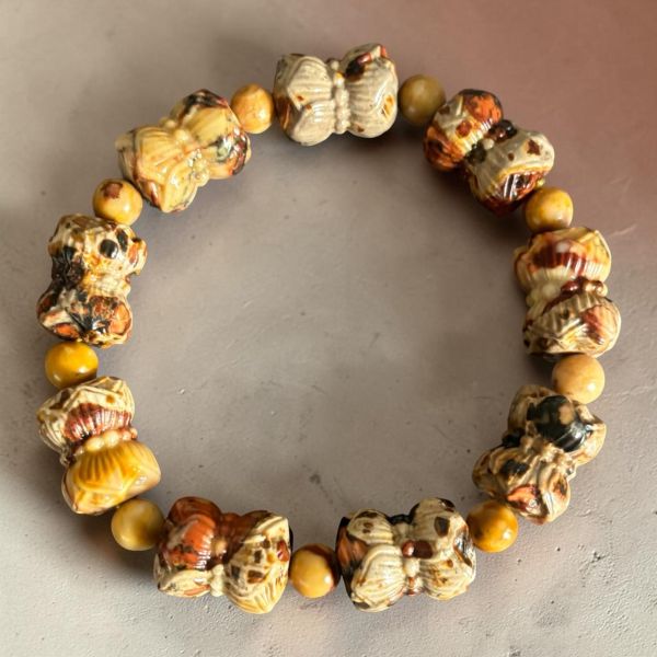 【泰國龍宮舍利】九轉蓮花手鏈 財寶舍利