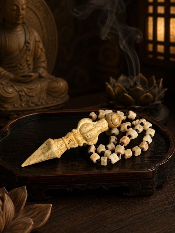 【泰國龍宮舍利】金剛杵項鏈 龍宮舍利金剛杵