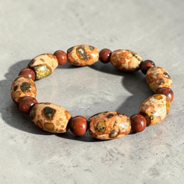 【泰國龍宮舍利】財寶桶珠手鍊 (附台大國際寶石鑑定所證書) 財寶舍利