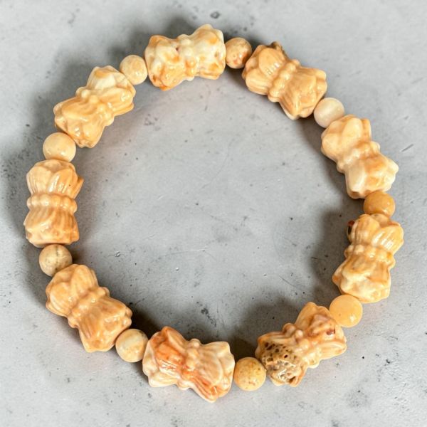 【泰國龍宮舍利】九轉蓮花手鏈 龍宮舍利