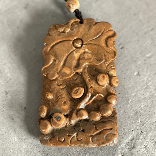 【泰國龍宮舍利】地藏王菩薩佛牌  雙面精雕 泰國龍宮舍利