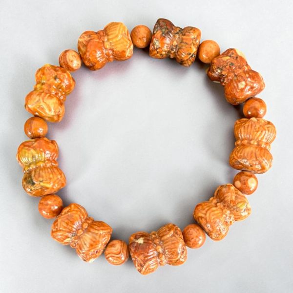 【泰國龍宮舍利】九轉蓮花手鏈 財寶舍利