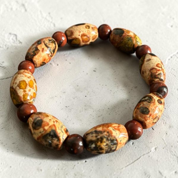 【泰國龍宮舍利】財寶桶珠手鍊 (附台大國際寶石鑑定所證書) 財寶舍利