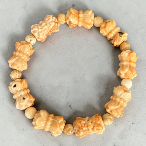 【泰國龍宮舍利】九轉蓮花手鏈 龍宮舍利