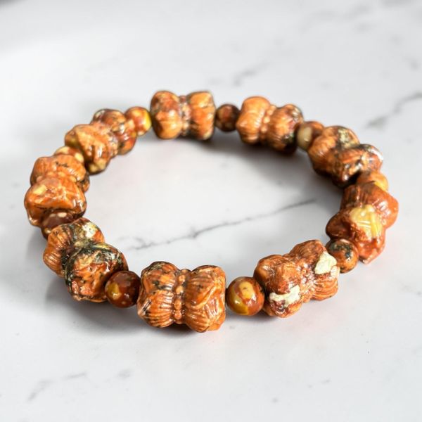 【泰國龍宮舍利】九轉蓮花手鏈 