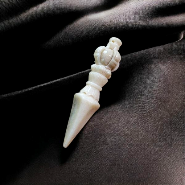 【泰國龍宮舍利】白龍宮舍利金剛杵(附繩) 