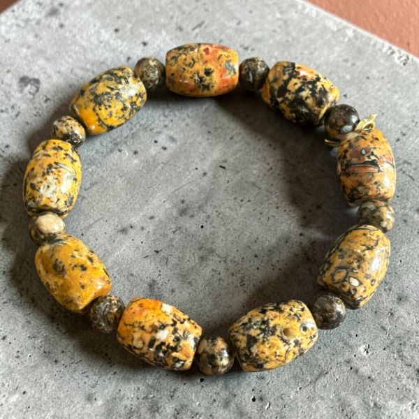 【泰國龍宮舍利】黑龍洞轉金靈骨舍利手鏈 (附台大國際寶石鑑定所證書) 黑龍洞靈骨舍利手鏈