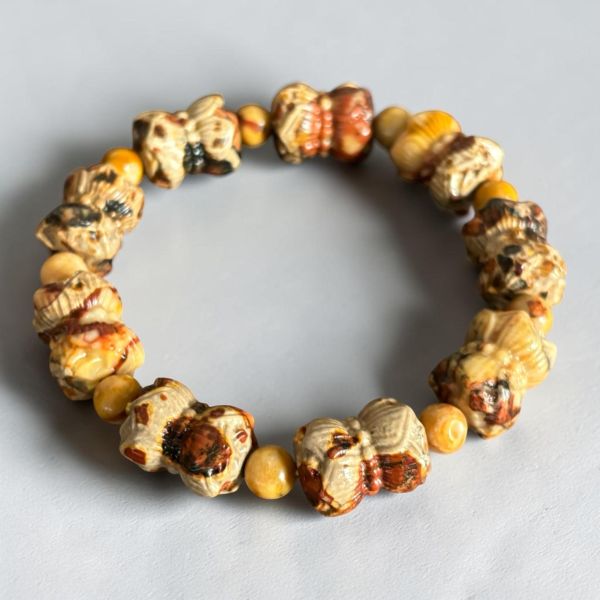 【泰國龍宮舍利】九轉蓮花手鏈 財寶舍利