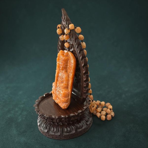 母親節限定【泰國龍宮舍利】地藏王菩薩佛牌 (含蓮花底座) 地藏王