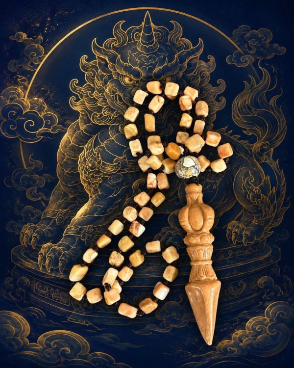 【泰國龍宮舍利】金剛杵項鏈 龍宮舍利金剛杵