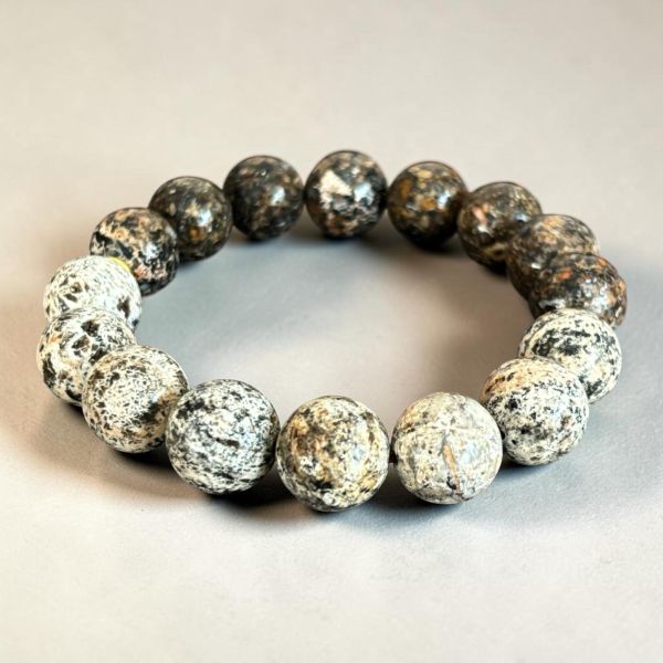 【泰國龍宮舍利】太極黑白靈骨手鏈 靈骨舍利