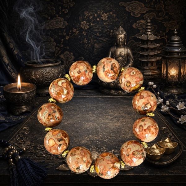 【泰國龍宮舍利】17mm財寶舍利手珠 財寶舍利