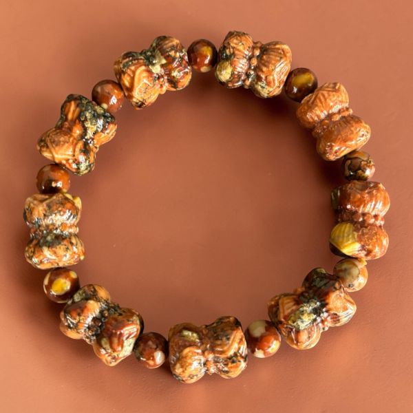 【泰國龍宮舍利】九轉蓮花手鏈 