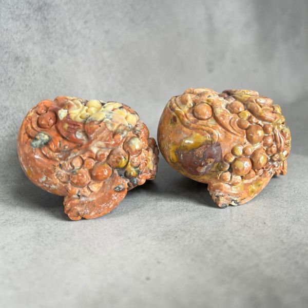 【泰國龍宮舍利】達摩金蟾 三腳蟾蜍(一對) 三腳蟾蜍