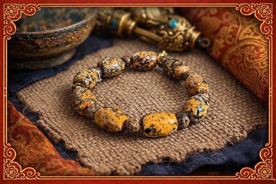 【泰國龍宮舍利】黑龍洞轉金靈骨舍利手鏈 (附台大國際寶石鑑定所證書) 黑龍洞靈骨舍利手鏈