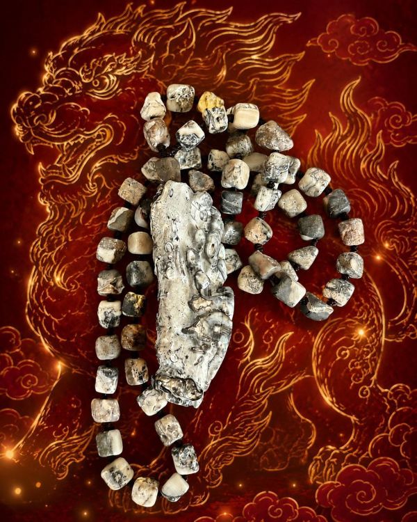 【泰國龍宮舍利】靈骨摳珠項鏈 龍宮舍利