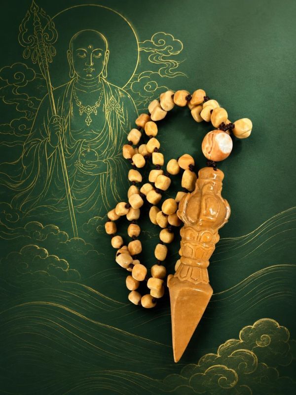 【泰國龍宮舍利】金剛杵項鏈 龍宮舍利金剛杵