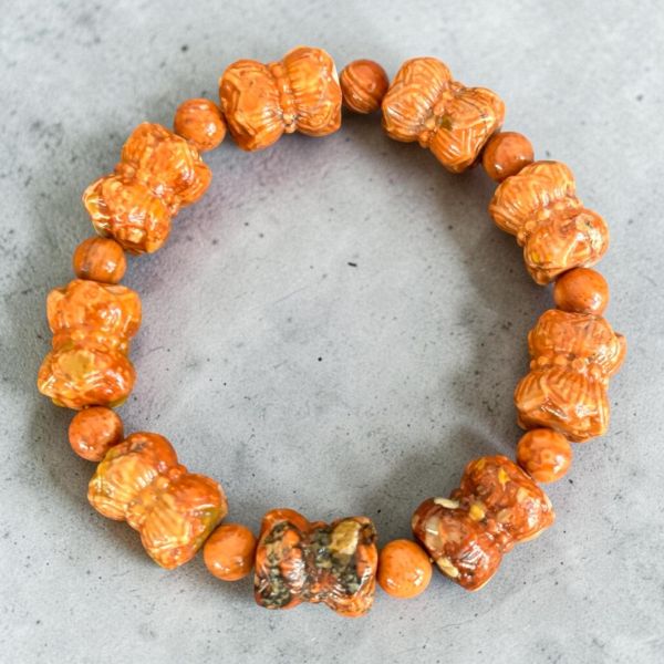 【泰國龍宮舍利】九轉蓮花手鏈 財寶舍利