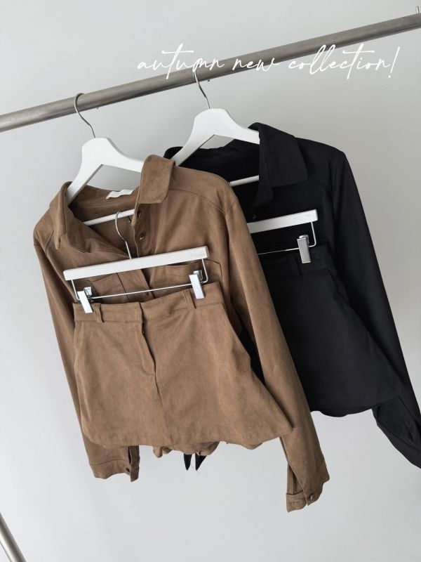 超柔軟柔光麂皮套裝 