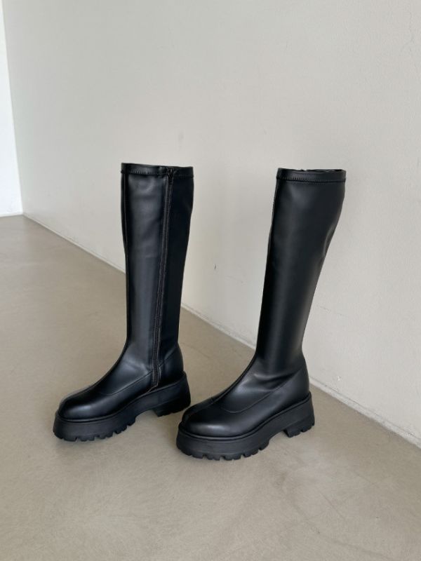 韓製增高貼腿美圖靴靴 