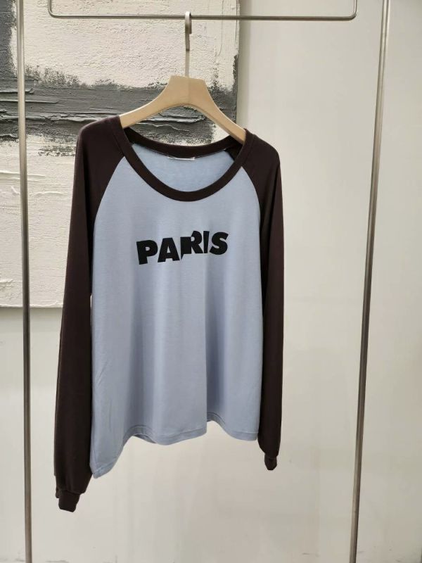 <本月主打>大圓領超彈Paris上衣 