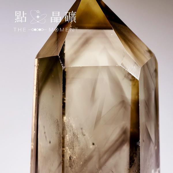 隱山無燒茶黃水晶｜晶柱 