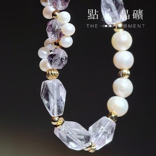 薰衣草花海｜紫水晶、淡水珍珠 