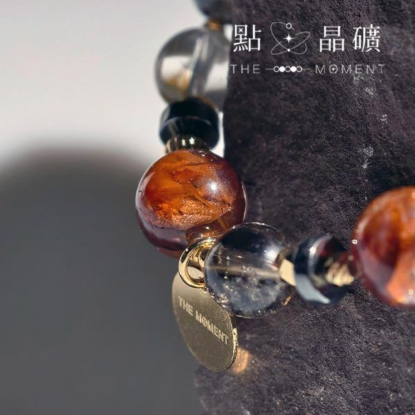 大地脈動｜紅膠花、閃靈、茶晶 