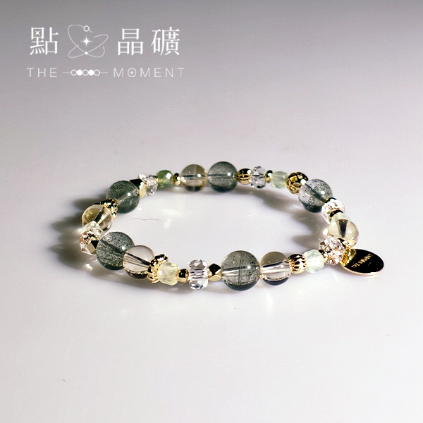 青森幽谷｜綠幽靈、黃水晶、葡萄石 