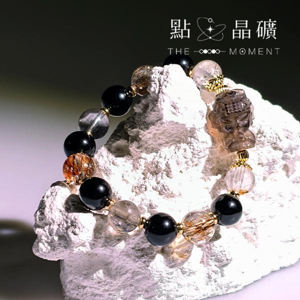 媽祖系列：曜護｜冰曜石、黑曜石、黑金超七 