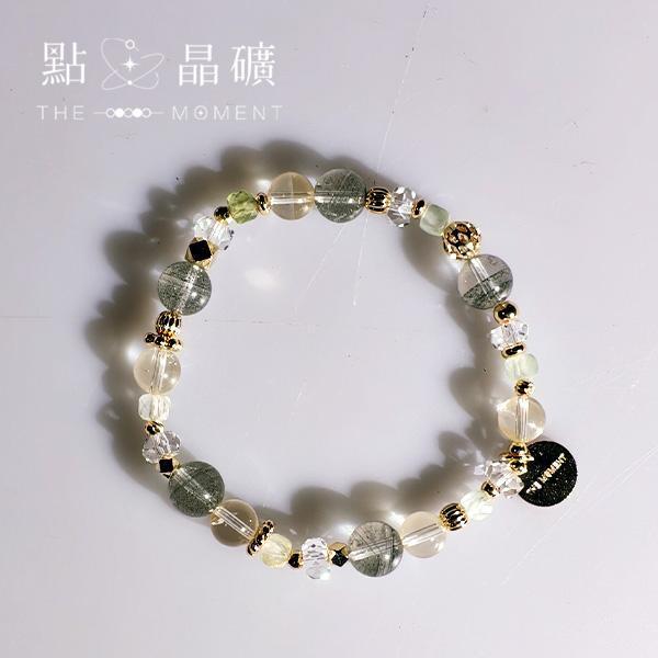 青森幽谷｜綠幽靈、黃水晶、葡萄石 