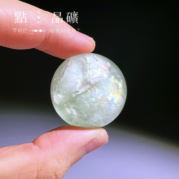 雙色螢石球 
