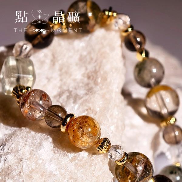 山漫｜幽靈水晶、茶晶、綠水晶 