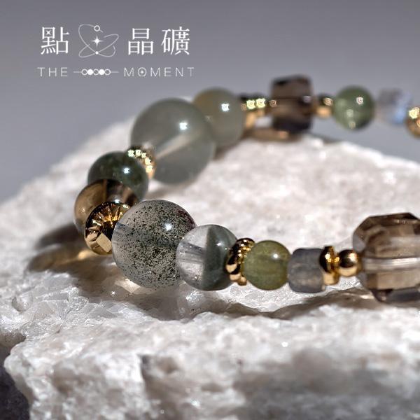 山神耳語｜綠幽靈、綠磷灰、茶晶 