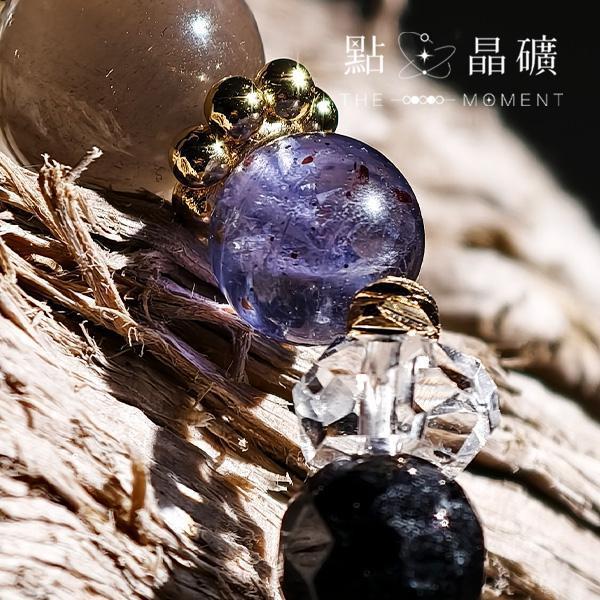 星穹｜菫青石、太陽骨幹、黑碧璽 