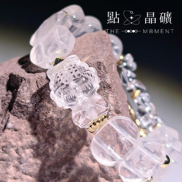 媽祖系列：淨海｜白幽靈、白水晶 