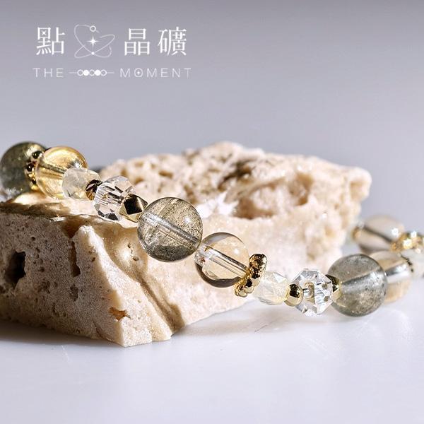 青森幽谷｜綠幽靈、黃水晶、葡萄石 