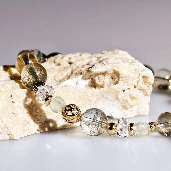 青森幽谷｜綠幽靈、黃水晶、葡萄石 