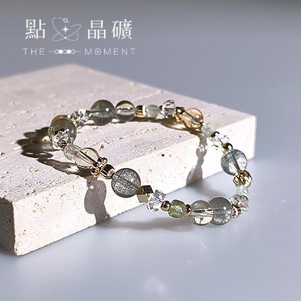 青森幽谷｜綠幽靈、黃水晶、葡萄石 