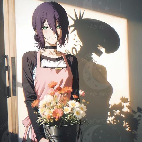 【預購】星空《捧花蕾塞》裝飾畫 鏈鋸人 星空《捧花蕾塞》裝飾畫 鏈鋸人