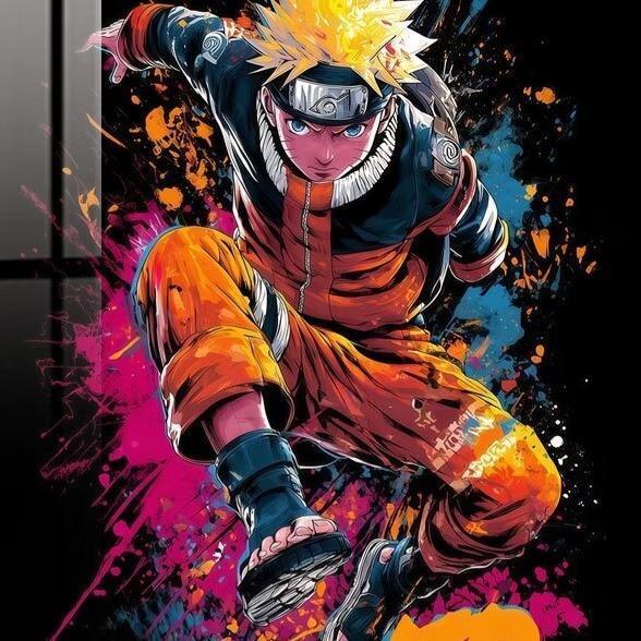 【預購】橘子《忍道 鳴人》裝飾畫 火影忍者 橘子《忍道 鳴人》裝飾畫 火影忍者