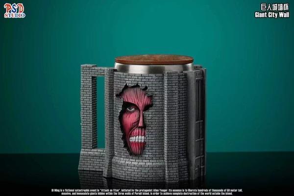 【預購】PSD 巨人城牆杯 動漫水杯系列 進擊的巨人 PSD 巨人城牆杯 動漫水杯系列 進擊的巨人